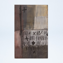 Keim Musterplatte, Sgraffito-Technik, MAZ Datenblatt P052