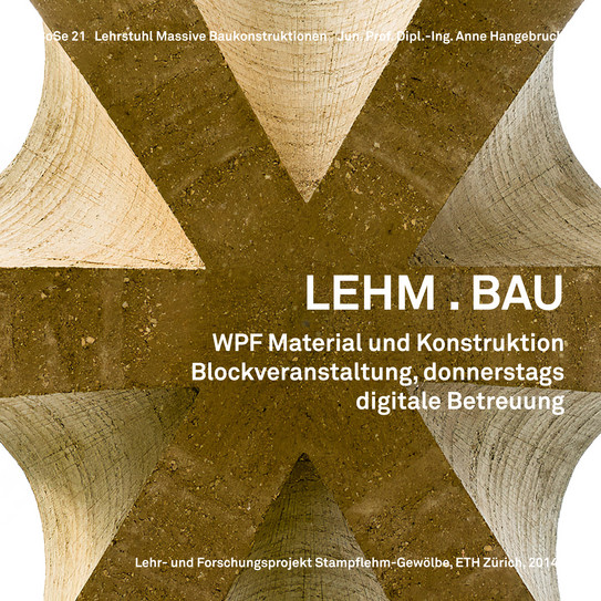 Foto eines experimentellen Lehmbaugewölbes
