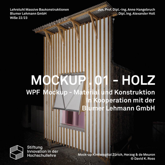 Mock-up Kinderspital Zürich, Herzog & de Meuron
